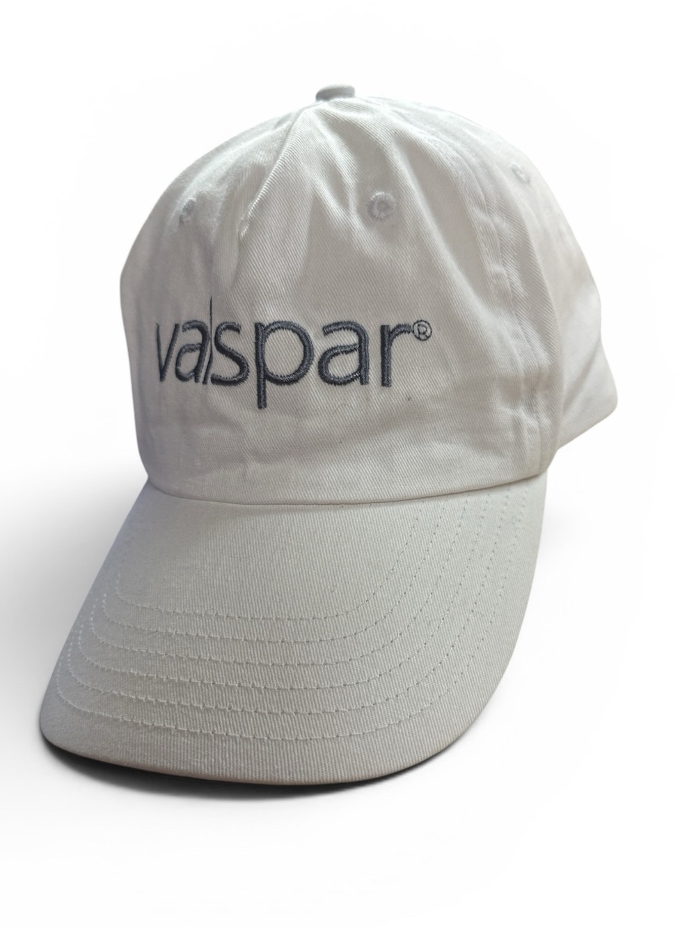 Vaspar PGA Golf Tour Unstructured Lightweight Cotton Baseball Cap White Grey